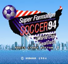 Image n° 1 - screenshots  : Super Formation Soccer 94 - World Cup Final Data